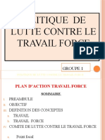 Lutte Contre Le Travail Force