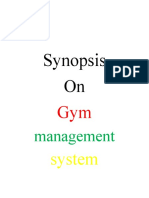 Synopsis Gym