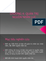 Chương 4 - Quản Trị Nguồn Nhân Lực