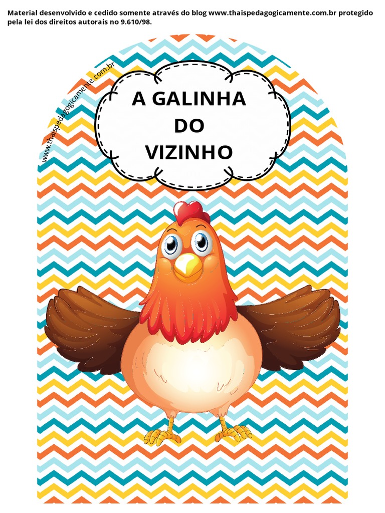 A Galinha do Vizinho: Parlenda Infantil | PDF