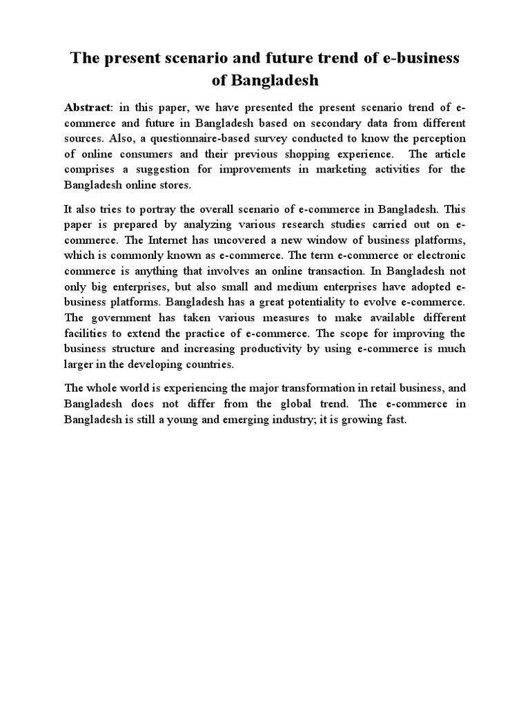 Business Term Paper Example