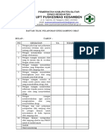 Daftar Tilik Pelaporan Ef