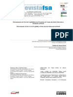 Determinantes Do Nível de Legibilidade Das Prestações de Contas Dos Entes Federativos Estaduais No Brasil-1