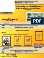 Curso NR 33 Ec - Trabalhador e Vigia