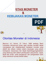 Otoritas Moneter Dan Kebijakan Moneter