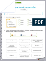 Sociales 5 Evaluacion de Desempeño 2 Semana 6