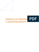 Manual de Preservación y Almacenamiento