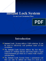 Instant Lock System Seal Lost Circulation Zones
