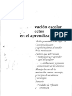 CAPÍTULO 3. La Motivación Escolar y Sus Efectos en El Aprendizaje.