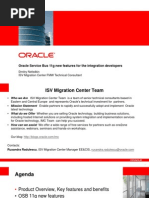 Oracle Service Bus 11g New Features For The Integration Developers