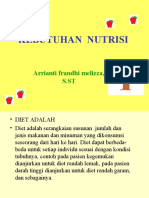 Kebutuhan Nutrisi