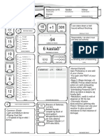 5E CharacterSheet Fillable