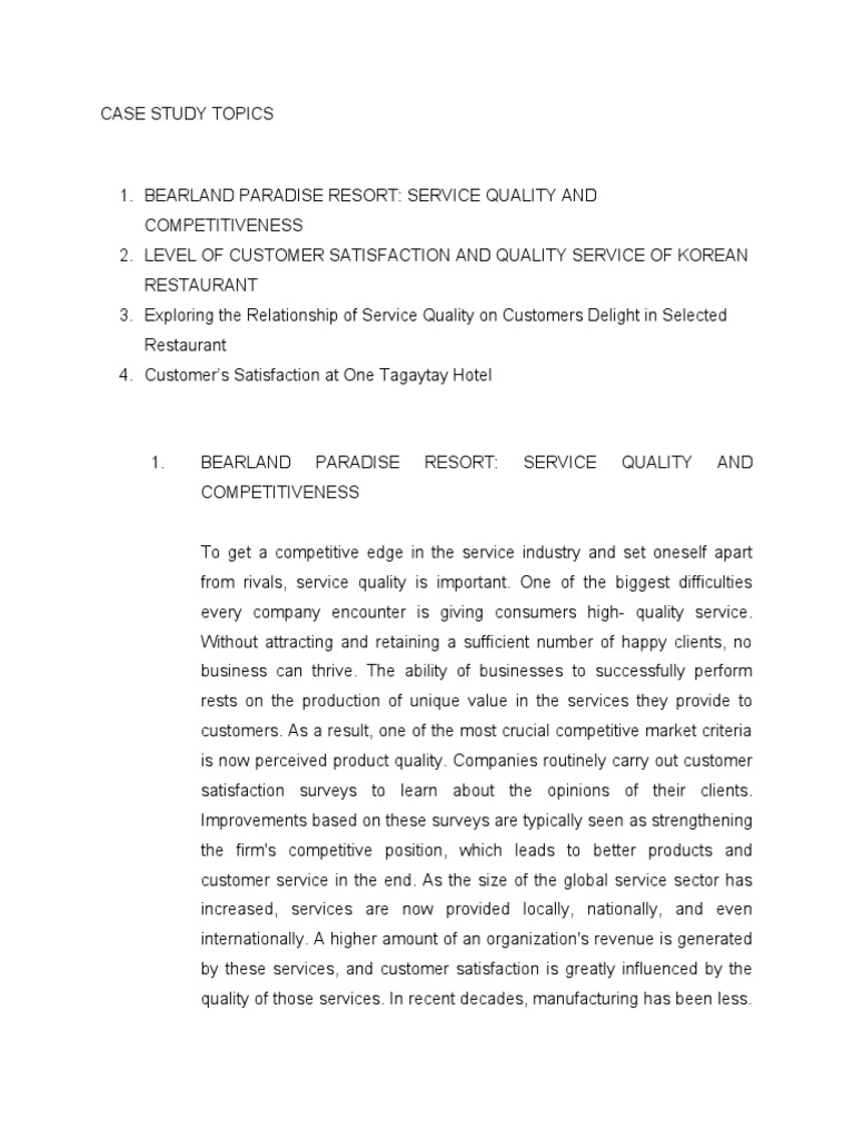 case-study-topics-bme-1-pdf-customer-satisfaction-customer