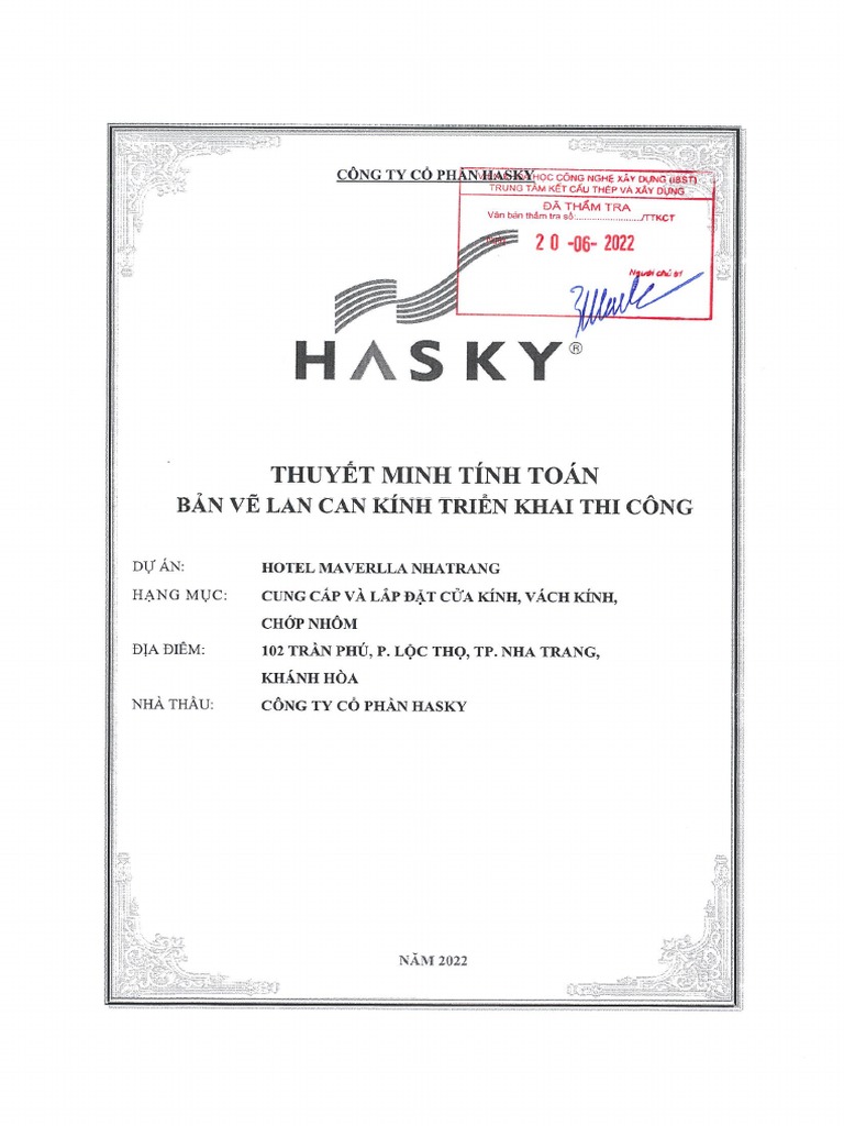 TM TT Lan Can Kính | PDF