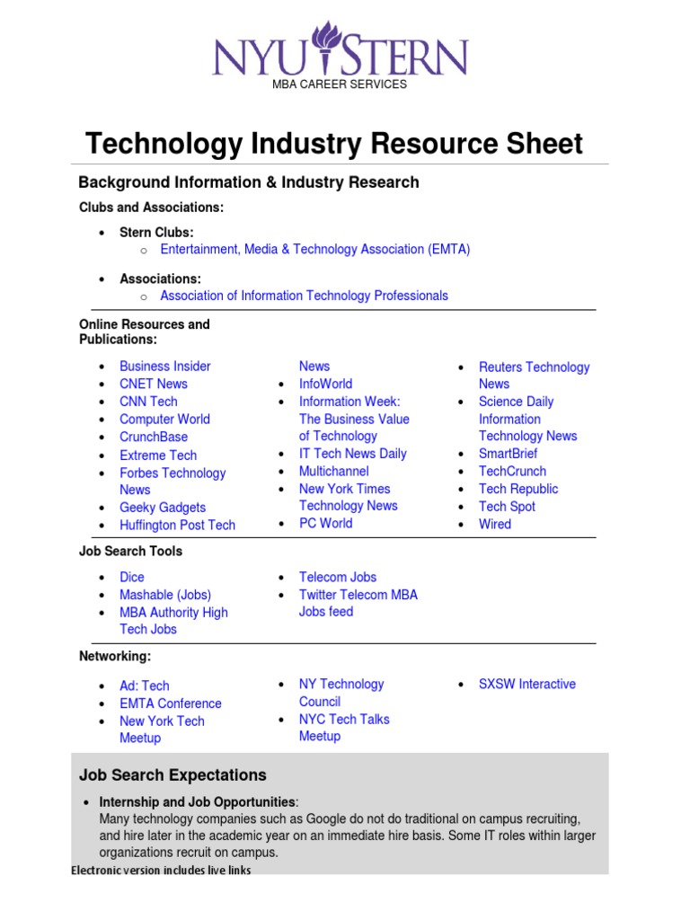 Technology V2 One Page Final Pdf
