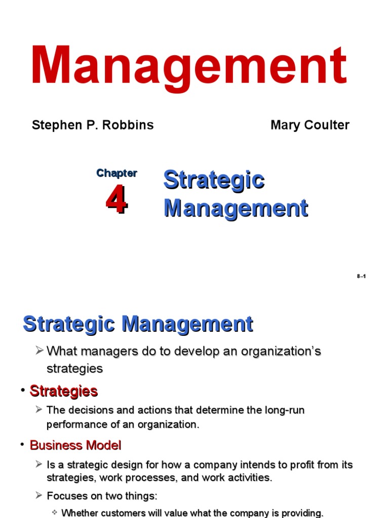 Strategic Management Process Overview | PDF | Strategic Management ...