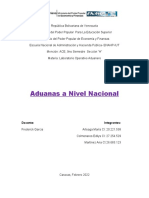 Aduanas A Nivel Nacional