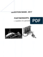 UNIT 3 Partnerships - Question Bank (2020)