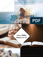 #2 Domingos Especiais - Jesus Esperança Na Tentação