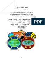 Constitution of the Adventist Youth Ministries