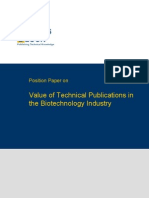 TWB Position Paper Biotechnology Industry