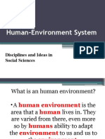 Human Environment System Diss