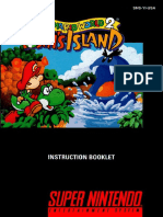 871 Super Mario World 2 Yoshis Island Super Nintendo Manual Usa