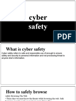 Cyber safety tips for safe browsing and identity protection