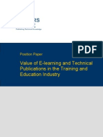TWB Position Paper E-Learning Industry