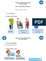 Study guide of 1st grade social studies (1)