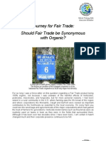 Should Fair Trade Be Synonomous With Organic