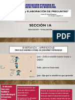 SECCIÓN I Educación EVALUACIÓN