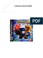 Guía Digimon World 2003