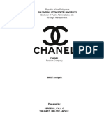 Chanel SWOT Analysis