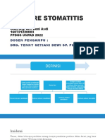 Arif - Denture Stomatitis - Drg. Tenny