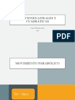 Funciones Lineales y Cuadráticas