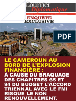 Le Cameroun Au Bord de L'Explosion Financière