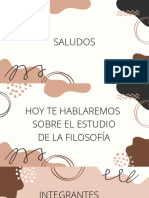 Estudio de La Filosofía