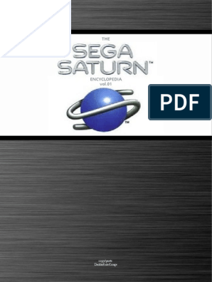 Sega Saturn V1, PDF, Gaming