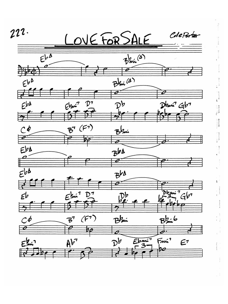 Love For Sale PDF
