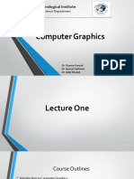 HTI - Computer Graphics Course - Lec