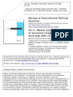 All in - Market Expectations of Eurozone Integrity in The Sovereign Debt Crisis