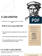 Who Is Garamond?