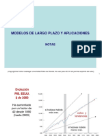 Tema 7. Modelos de Largo Plazo y Aplicaciones