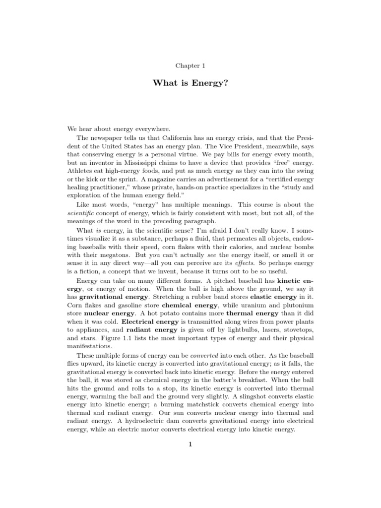 Chapter 1 | PDF | Science & Mathematics