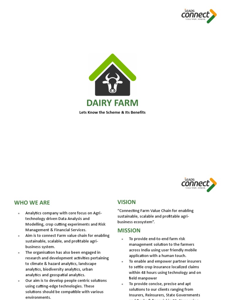 Dairy Farm PDF Insurance Loans