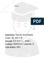 Planificacion Nuevas Tecnologias EES Nº11-Sede