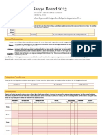 WSC Skopje Round Registration Form 2023