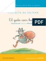 El Gato Con Botas PROYECTO DE LECTURA. Charles Perrault Ilustraciones de Mikel Valverde. Cuentos Clásicos para Leer y Contar - PDF Descargar Libre