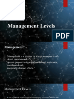 Management Levels